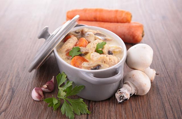 Blanquette de veau crémeuse - Photo par 750g