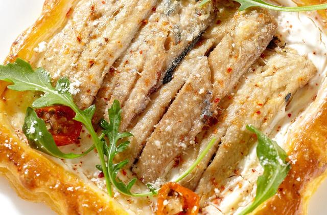 Sardines en tartes fines - Photo par Saupiquet