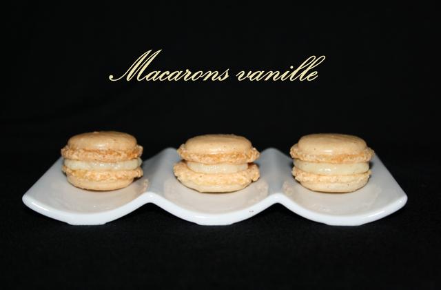 Macarons à la vanille - Photo par kriket