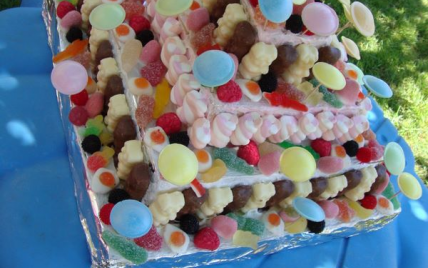 Gâteau de bonbons - Photo par sabyne