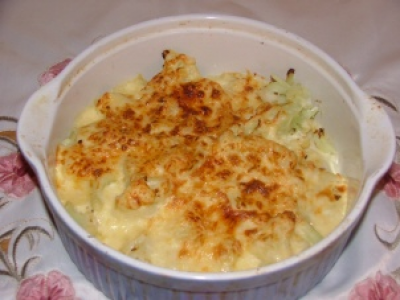 Gratin de chou-fleurs à la bolognaise - Photo par capali