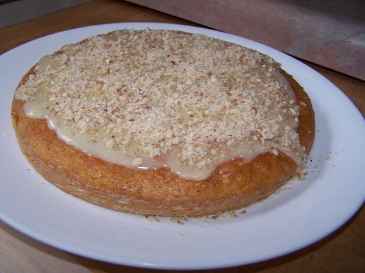 Cake aux carottes et pekan - Photo par lotushomecooking