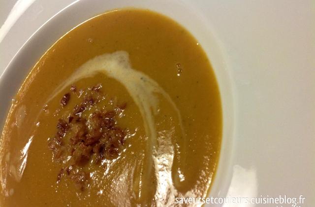 Soupe de corail aux oignons frits - kkadou