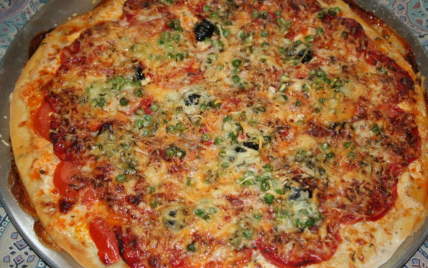 Pâte à pizza facile - Photo par CARDAMOME