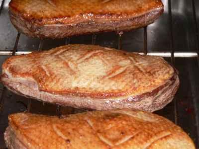 Magrets de canard et chutney de pommes - Photo par mariefI