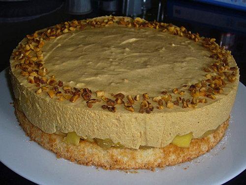 Bavaroise caramel & ses pommes confites - Photo par 1, 2, 3, 4 filles aux fourneaux