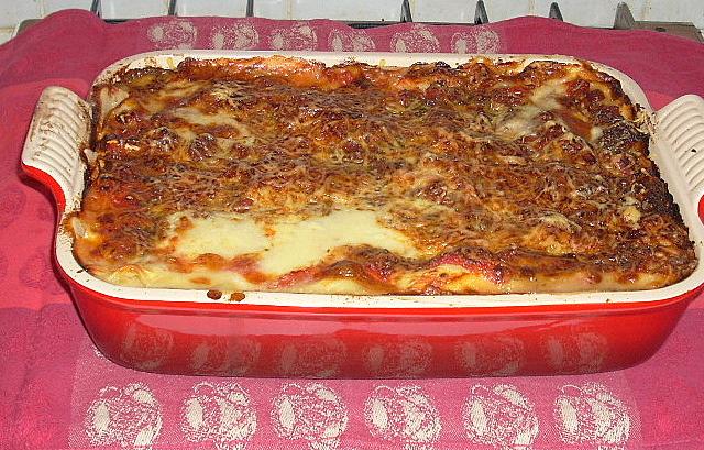 Lasagnes de volaille - Photo par La soupe à la citrouille
