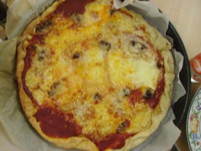Pizza à la raclette - Photo par loulouLP