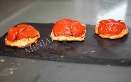 Mini tatin de tomates cerises - Photo par sophroch