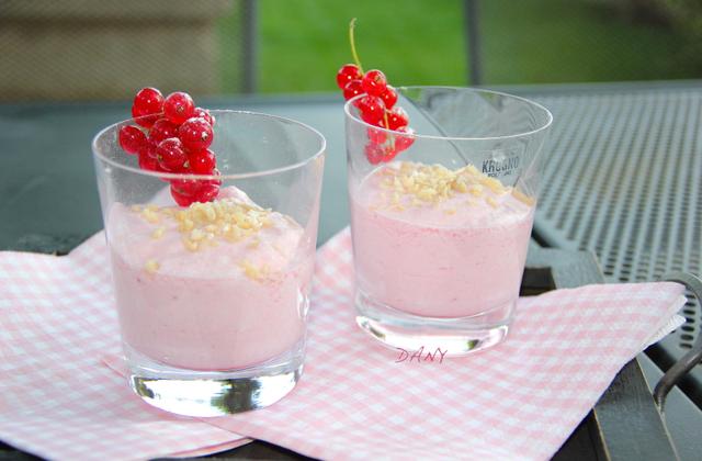 Mousse groseille - Photo par Épicétout