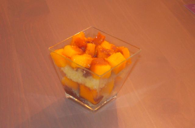 Verrines mangue chocolat - Photo par julietGLY
