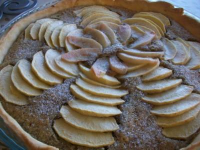 Tarte noisette poire et pomme - Photo par shusha