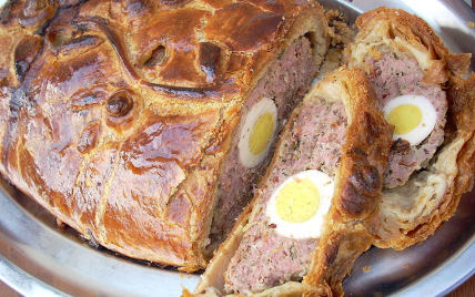Pâté de Pâques berrichon - Photo par La soupe à la citrouille