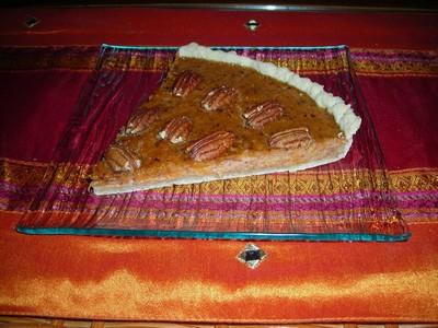 Tarte citrouille à la noisette et noix de pécan - jlauree