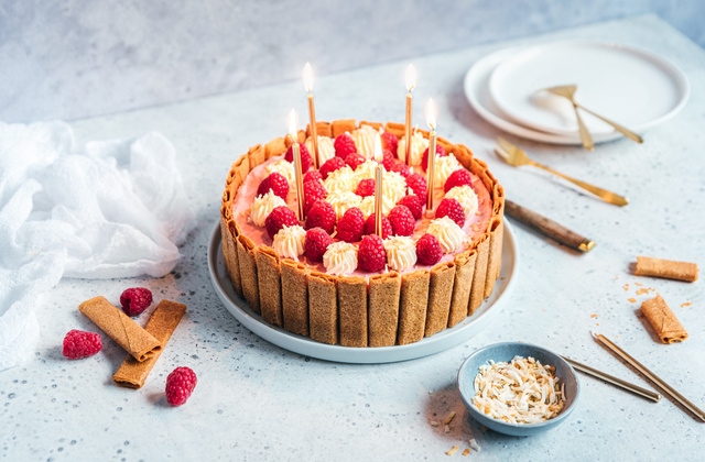 Recette Entremets Framboise Noix De Coco Crepes Dentelle Nature 750g