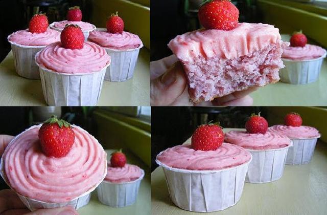 Cupcakes fraisi délicieux - Jasmin13