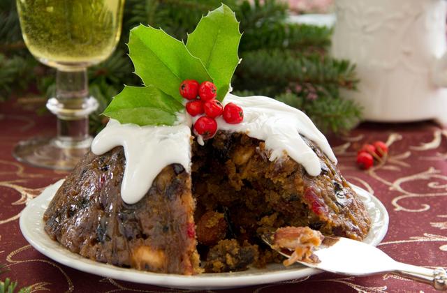 Cuisine anglaise : pudding de Noël (christmas pudding) - Photo par Chef Christophe