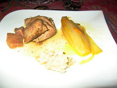 Tajine de dinde au coing - Photo par Capipiou