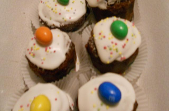 Cupcakes aux M&M's - Photo par MamzelleJeanne