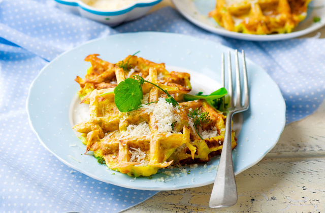 5 idées trop chouettes de gaufres salées - 750g