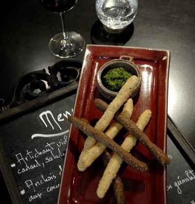 Petits gressins aux olives et pesto de persil - 750g