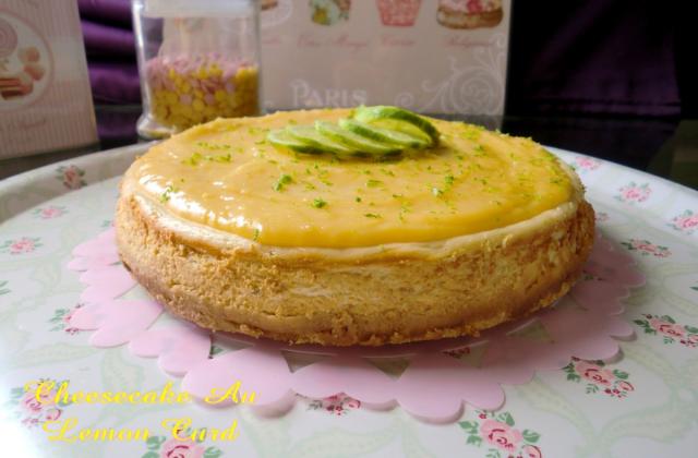 Cheesecake au lermon curd - Photo par enviedesucre