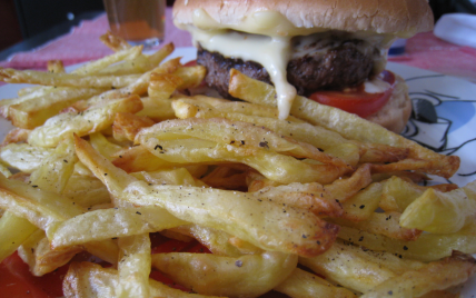 Frites allégées au four - Photo par noviceencuisine