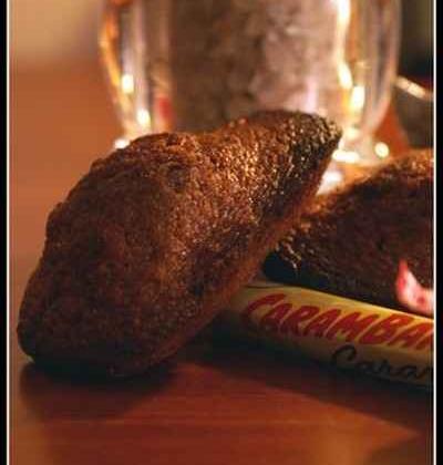 Madeleines Carambar au beurre salé à la vanille de Tahiti ou comment s'évader aux quatre coins du monde - Photo par 750g