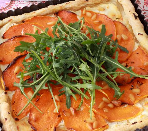 Tarte fine à la ricotta et au butternut - Photo par nanoudK