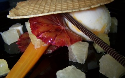 Carottes bio et agrumes en dessert - Photo par lafres