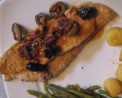 Rôti de veau aux olives et lardons fumés - Photo par ecrivi
