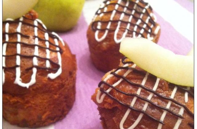 Muffins poires chocolat - Photo par julea