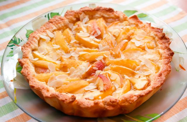 Tarte aux abricots à la crème d'amandes - Photo par Chef Damien