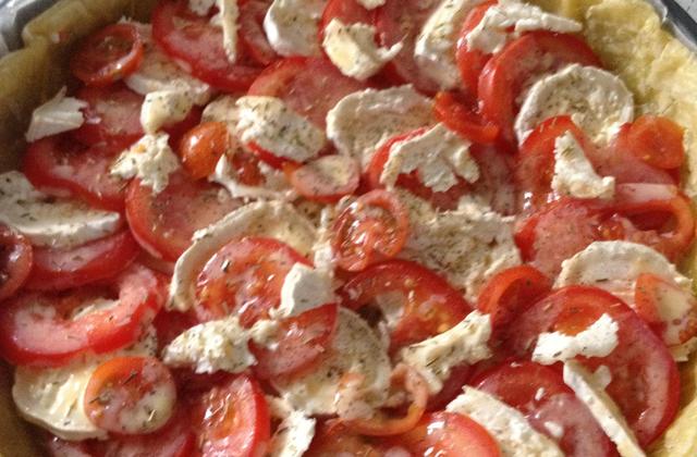 Tarte tomate mozzarella maison - Photo par AnthonyReg