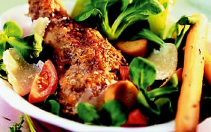 Salade Caesar au lapin gourmande - Photo par Lapin de France