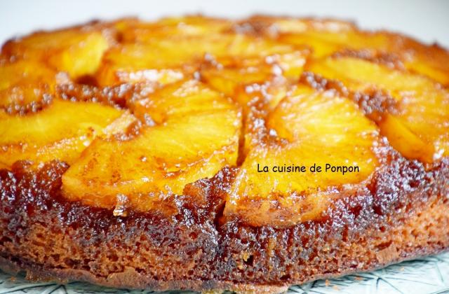 Recette Gateau A L Ananas Frais Caramelise A La Cassonade 750g