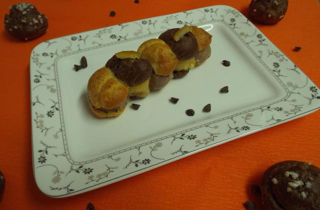L'éclair 'Zébré Choco-Orange' - audreyWH