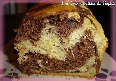 Le gâteau marbré de mon enfance : le meilleur ! - Photo par Sophie21