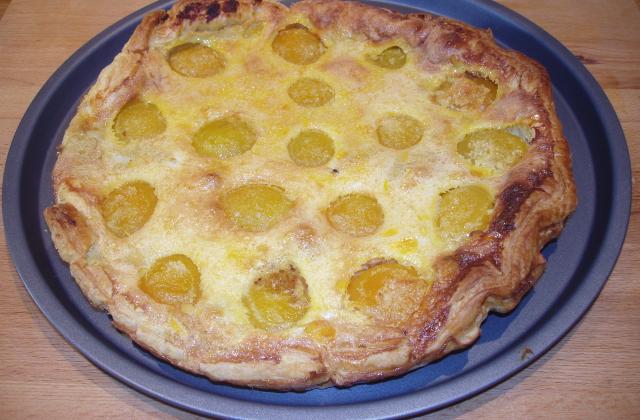 Tarte à l'abricot et à l'amande - Photo par chagirl