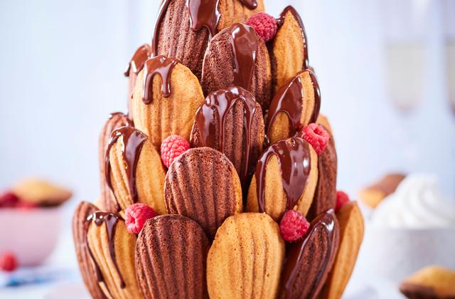 Pièce montée de Madeleines - Photo par Ker Cadélac