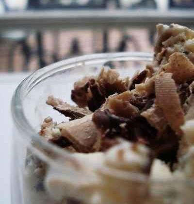 Glace au Kinder Bueno - Photo par lecookiemasque