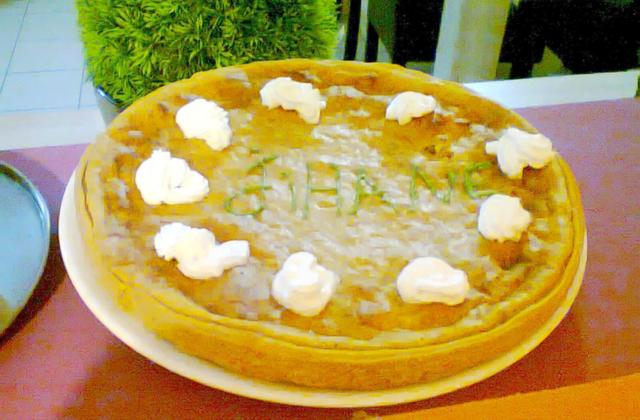Tarte au fromage blanc et spéculoos - Photo par mar-jih