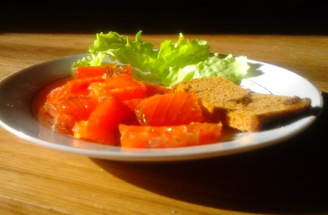 Gravlax au sel de Trapani - panierdelice