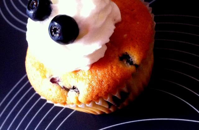 Cupcake à la myrtille rapide - Photo par Zeste de sucre