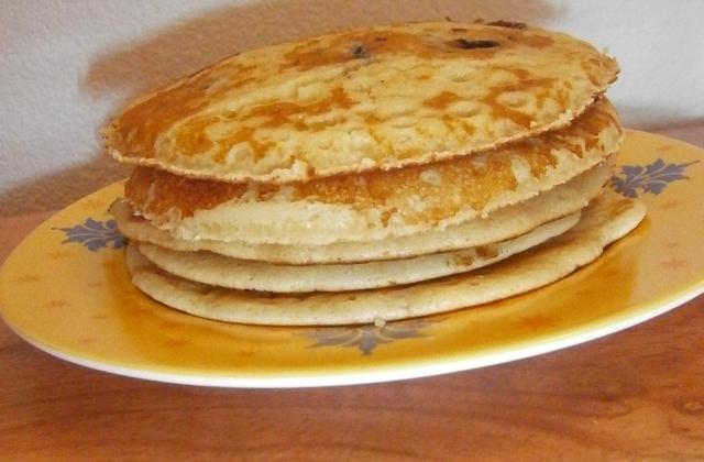 Pancakes à la myrtille - Photo par delicesdunenovice