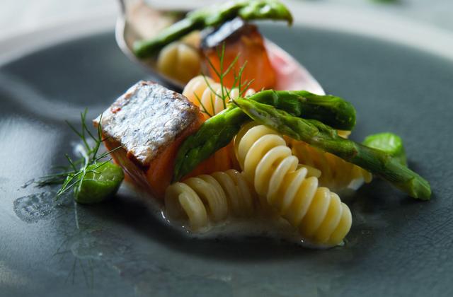 Fusilli au saumon et asperges - Photo par Barilla
