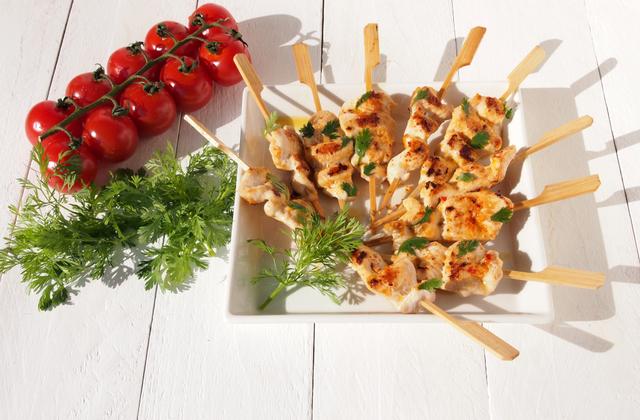 Brochettes Yakitori marinées à la sauce Samouraï - Amora