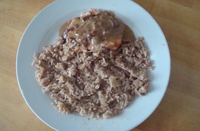 Saumon sauce échalote - Photo par oriane tictac