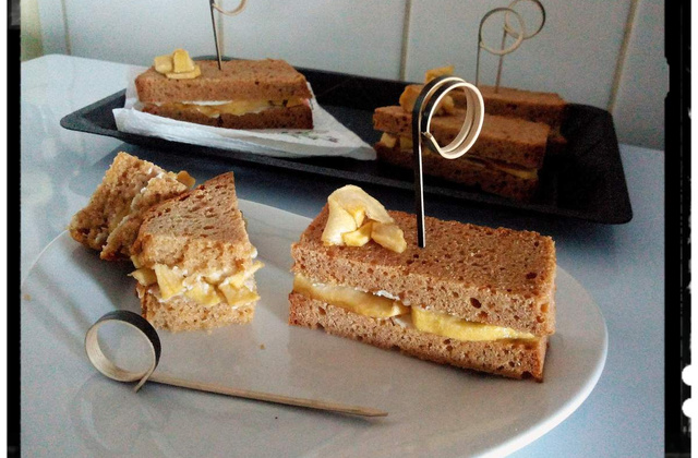 Recette Casse Croute De Pain D Epices Aux Pommes Fondantes 750g
