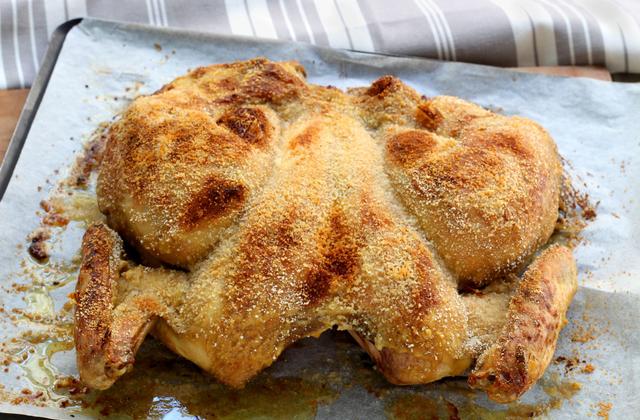 Poulet à l'américaine (butterfly chicken) - Photo par Silvia Santucci
